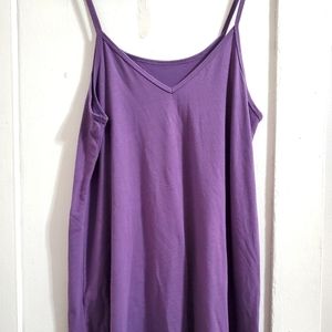 Reversible Purple tank top